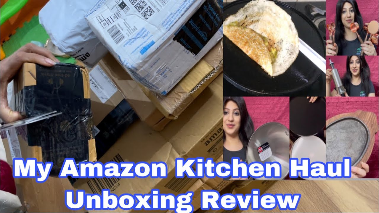 Huge Amazon Kitchen Haul Utensils & Cookware Best for Health