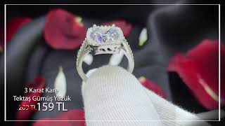 Mia Vento 3 Karat Kare Tektaş