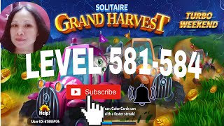 level 581-584 Solitaire Grand Harvest