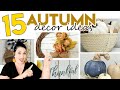 🌟 15 DIY Decor Ideas for Autumn | How to make your Autumn Decorations