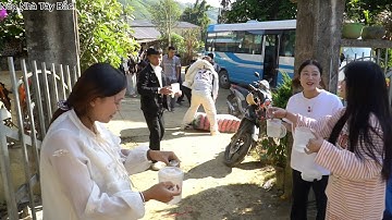 “Choáng Ngợp Màn Rật Đồ Nhà Gái Trong Đám Cưới Người Thái –Nếp Nhà Tây Bắc