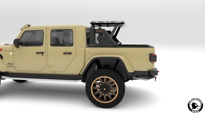 Command Attention: Elevate Your Jeep Gladiator with our Armour II Roll Bar!