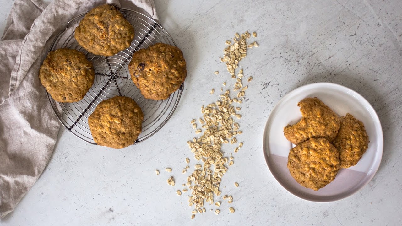 Healthy Oatmeal Cookies - Simple Ingredients  Easy to Make