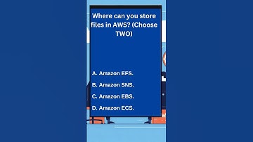 Quiz 26: AWS Cloud Practitioner Quiz #aws #awscloudpractitioner #ebs #cloudcomputing #shorts