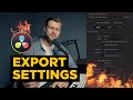 Export and Render Settings in DaVinci Resolve for Delivery and Archive