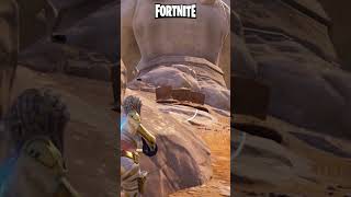 That boulder almost finished me #fortnite #shorts