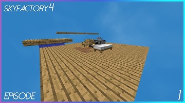 lets play skyfactory 4 with projecte Ep1 getting started Modded minecraft 1 12 2