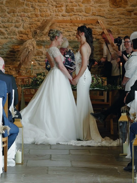 Creating a #lesbianwedding film during Pride Month? Hell yes! 🌈 #LGBTQwedding