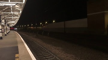 *RARE* LNER 43206 passes Retford with stuck horn!