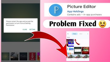 FIX Pixellab Permission problem || please restart the app and accept the permission and turn it on