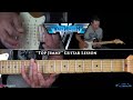 Van Halen - Top Jimmy Guitar Lesson