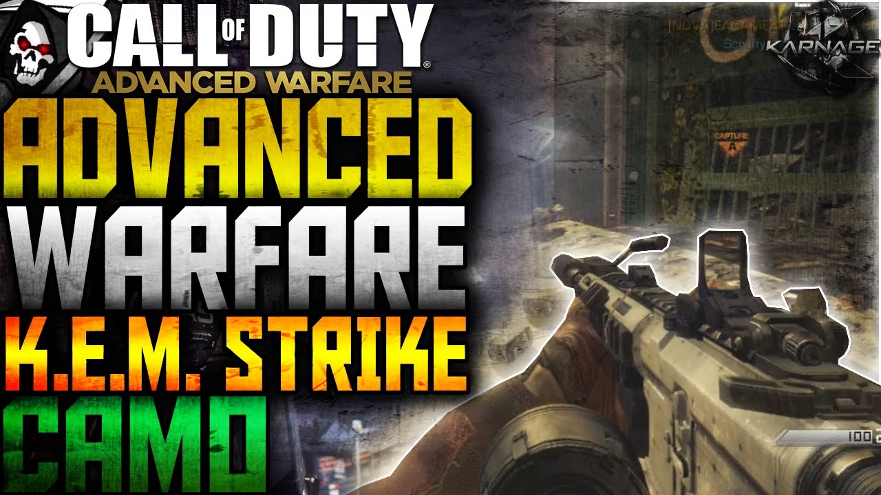COD: Ghosts - "ADVANCED WARFARE" CAMO KEM STRIKE - UGLIEST CAMO EVER?! (COD: Ghosts AW Camo)