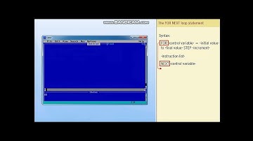 Class 7 - Ch 5 – Looping Statements in QBASIC - Using FOR NEXT Statement for Looping