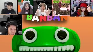 Reaksi youtuber main game[Garden Of Banban] |youtuber indonesia|