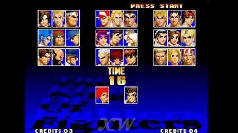 Kof 97 classic héroes team arcade ( Athena , Clark , Ralf.)