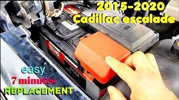 Cadillac Escalade Battery Replacement from 2015-2020