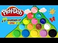 Play Doh Mountain of Colours Playset Hasbro Toys Playdough Rainbow Shapes and Molds