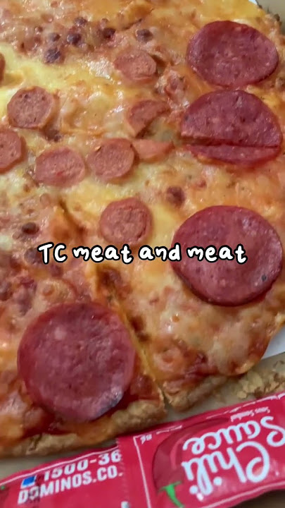 Domino’s pizza HT/TC/Pan suka yang mana? #shorts