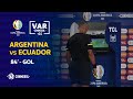 Copa América | Revisión VAR | ARGENTINA vs ECUADOR | Minuto 84