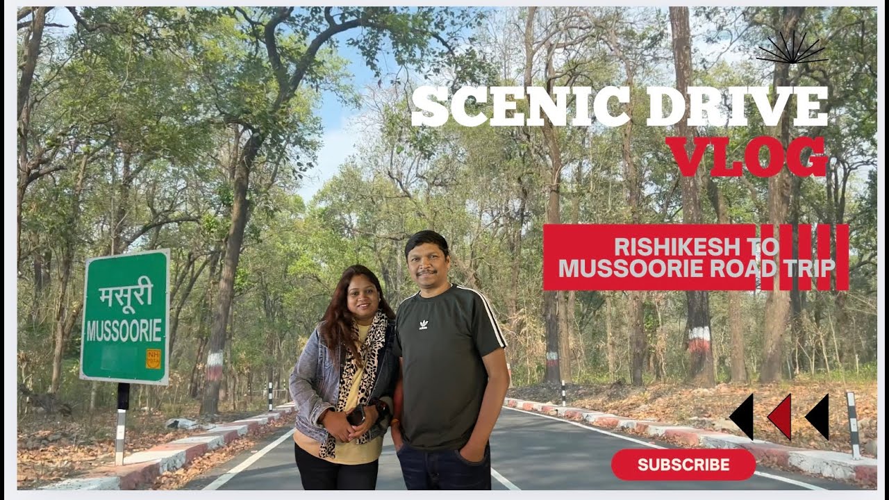 Rishikesh to Mussoorie Road Trip | Scenic Drive Through the Hills! Vlog
