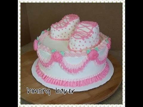baby-shower-cake.-cake-decorating.