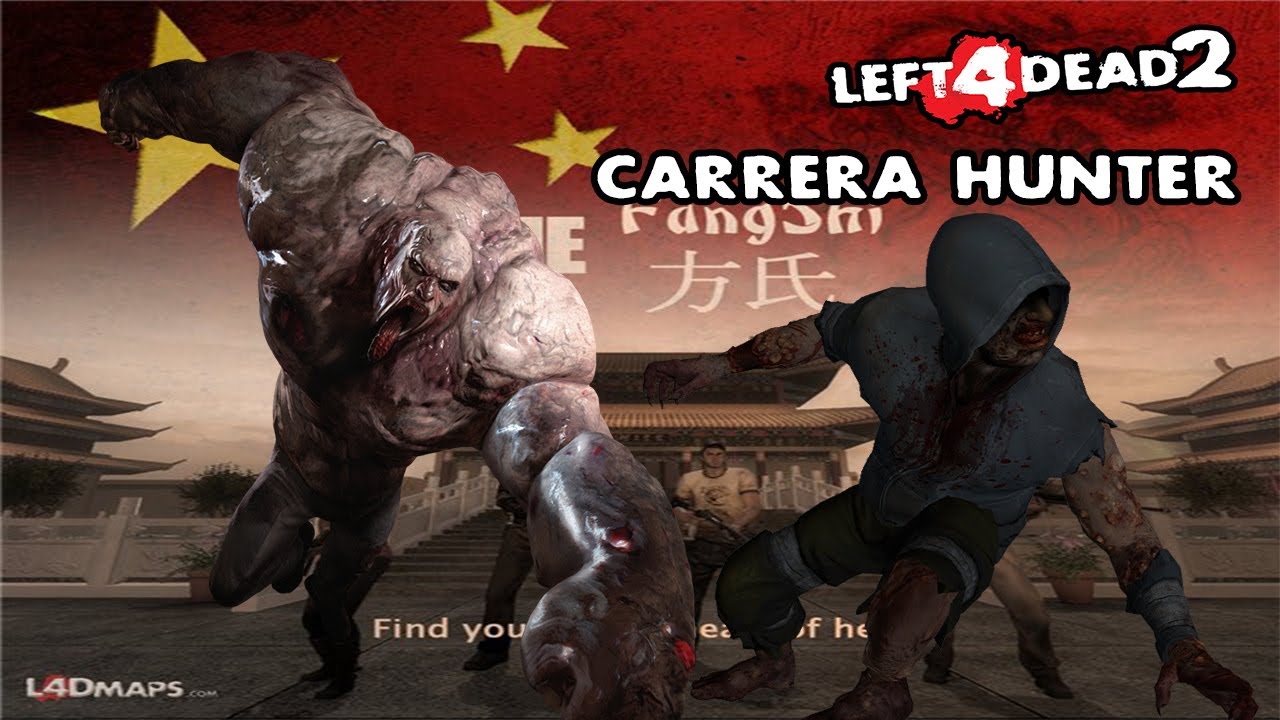 Left 4 Dead 2: carrera de hunter en china ( true fangshi - Multi Skines Tank Rush)