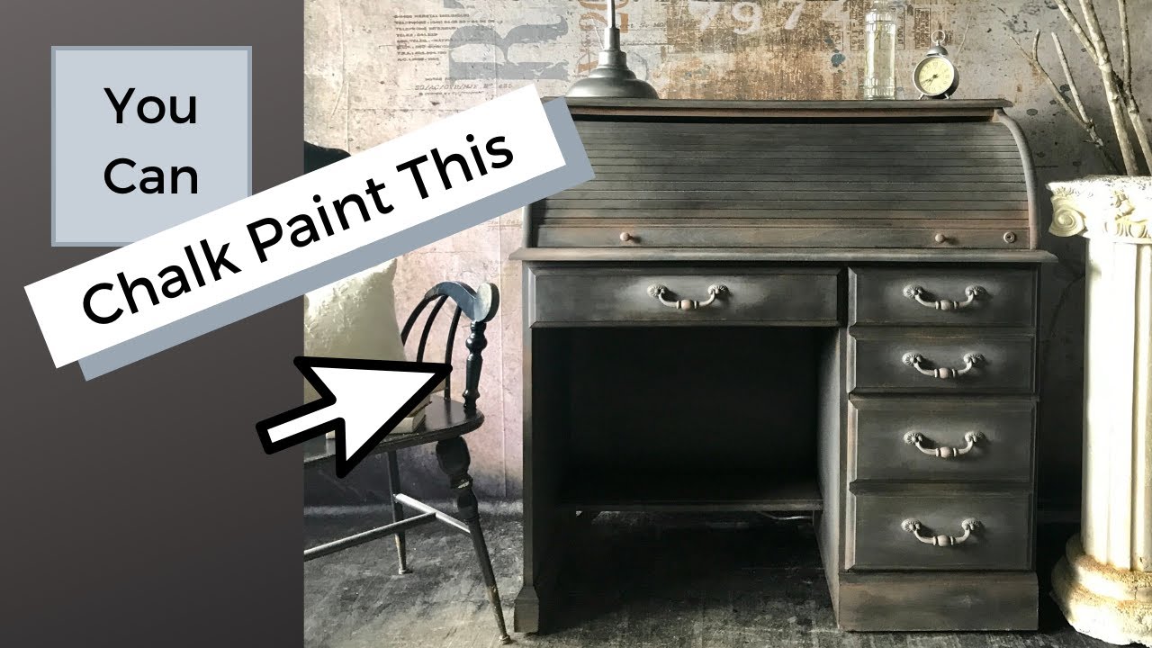 How To Chalk Paint Blend An Old World Vintage Effect Using Annie