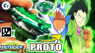 PROTÓTIPO DO SHIELD KERBEUS K5 + QR CODE KERBEUS K4 BEYBLADE BURST RISE