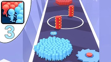 Count masters all levels Gameplay Walkthrough part 3 Android iOS