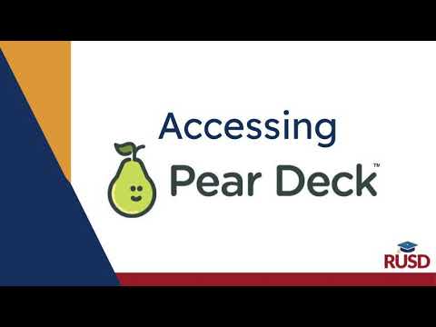 Join a Pear Deck