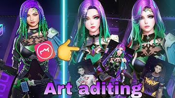 photo Art editing tutorial in Meitu app|| #shorts #tutorials #anime