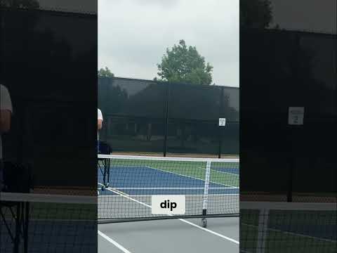 The Secret to a topspin dink #pickleball #pickleballtips