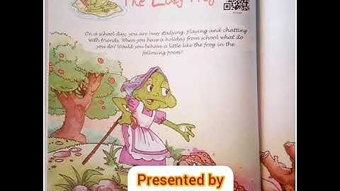 The Lazy Frog//Unit 5//English NCERT//Class 5// Full Explanation//01-12-20