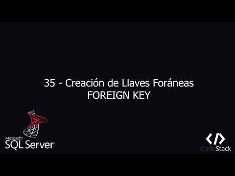 Video: ¿Puede una clave externa hacer referencia a otra clave externa?