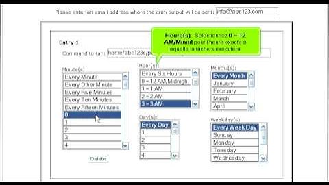 Tutoriel : Comment programmer une tâche Cron dans cPanel