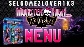 Monster High - 13 Wishes Dvd Menu