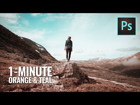 Orange and Teal Color Grading Effect - Minute Photoshop Orange and Teal Color Grading Effect - Minute Photoshop