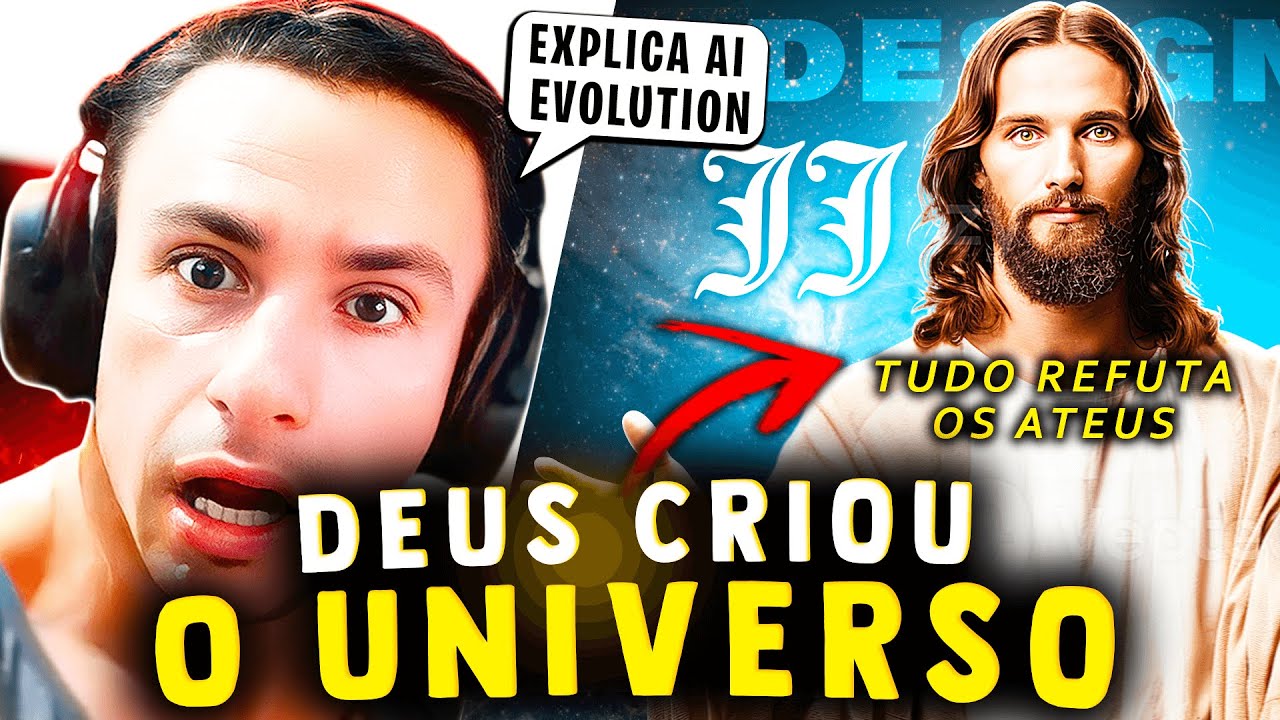 SUPER XANDÃO REAGINDO - DOCUMENTÁRIO DO JJ SOBRE A CRIAÇÃO DE DEUS QUE ACABA COM DARWIN!