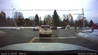 Ottawa Dashcam - 2 Red Light Runners - 1 Quebec Plate