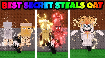 9 MINUTES OF THE BEST SECRET STEALING CLIPS IN STEAL A BRAINROT!