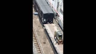 臺鐵7801次R156+7802次R154柴電機車軍事列車+3救護車