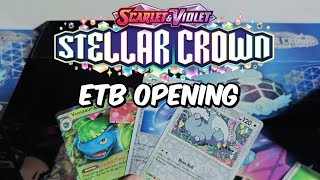 ✨Stellar Crown✨ ETB Opening