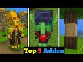 Top 5 best survival mods  minecraft 1.20/1.21 PE/Bedrock (MCPE)