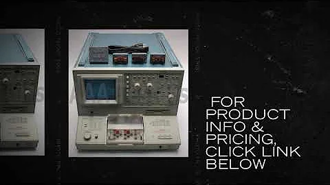 Tektronix 370A Programmable Curve Tracer
