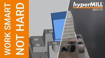 Work smart, not hard | hyperMILL BEST FIT in 60 Seconds