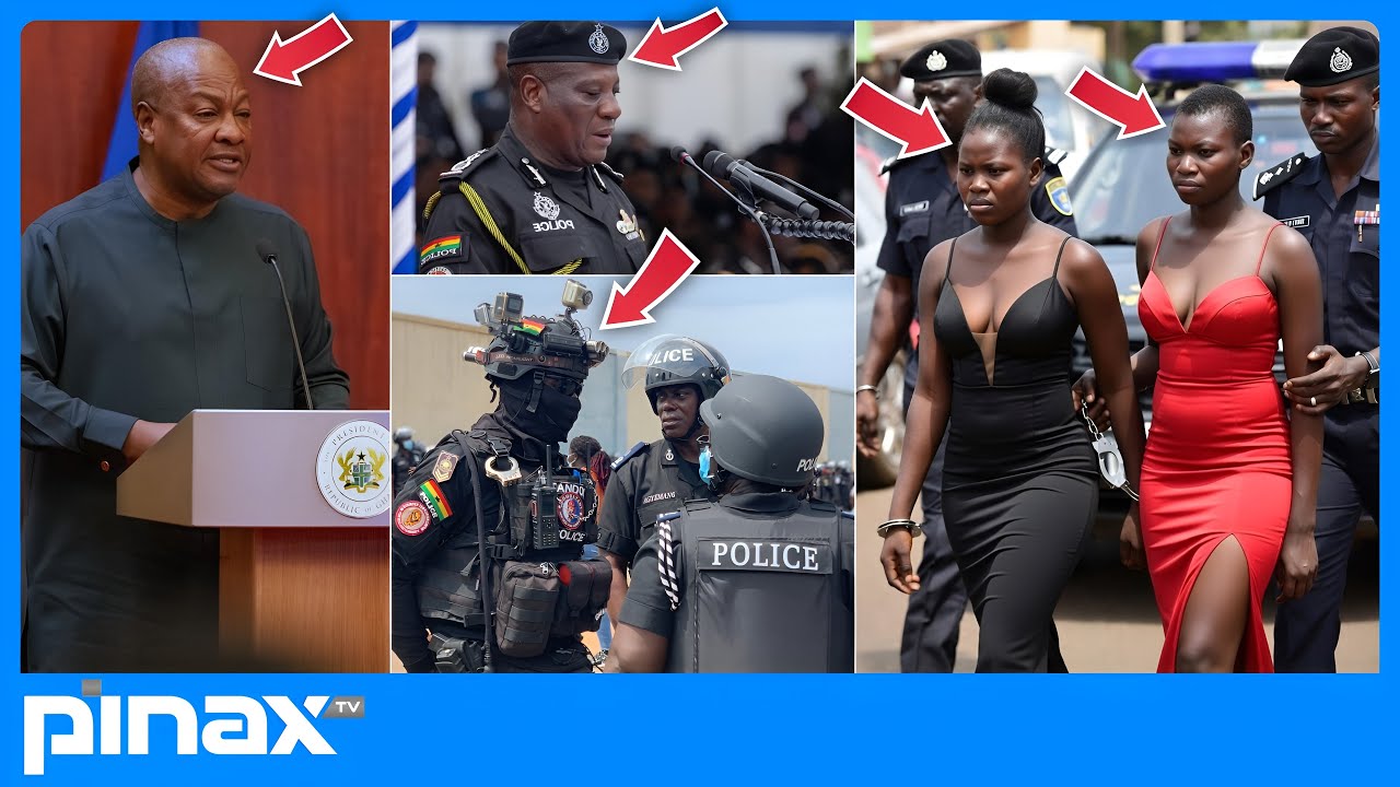 🔥Mahama DIRECTS Military to Tamale, ARRESTS Nigerian Ashawo Ladies in Midnight RAID Operation..