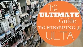 HOW TO SHOP AT ULTA || Ultimate Guide || 13 Ulta Shopping Tips || Hallie Anne