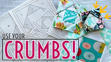 Economy Block Foundation Paper Piecing for Beginners!  Lets Make a Crumb Scrap Quilt for 2021!