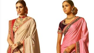 Fancy Saree & Blouse Piece(buy online)