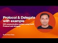 Swift - Protocol & Delegate with example